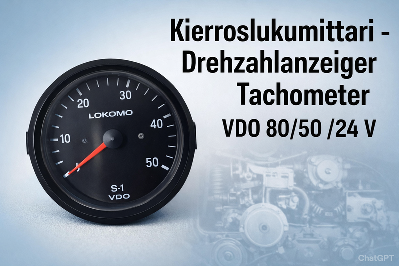 Kierroslukumittari VDO 80/50 /24 V